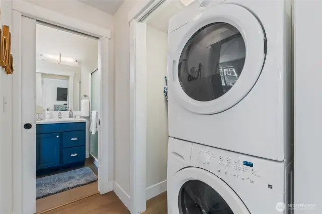 View of main level utility room.