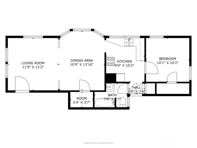 Each unit is laid out the same.