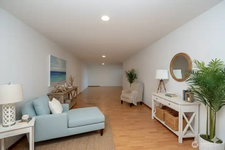 Sitting Area Virtually Staged