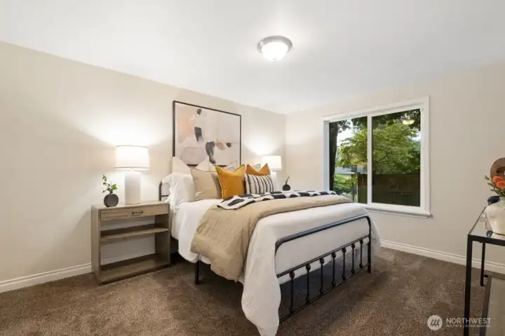 Spacious Bedrooms with walk-in closet