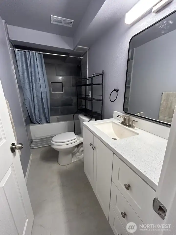 Downstairs - full bath