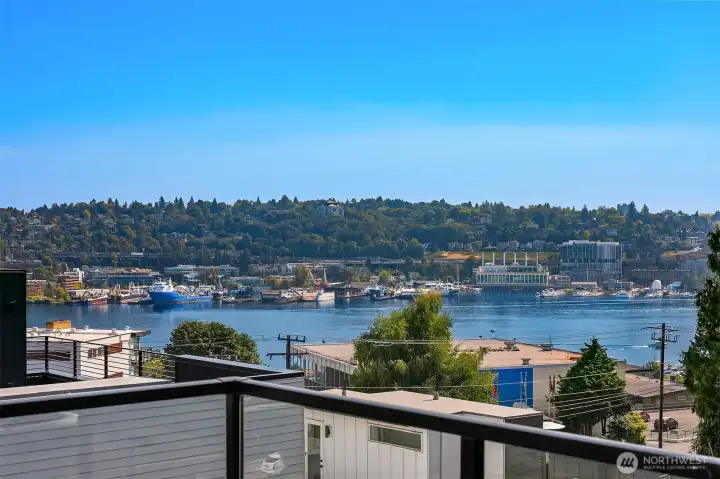 view from private deck