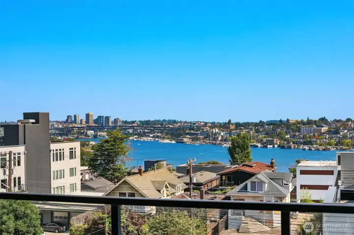 view from private deck