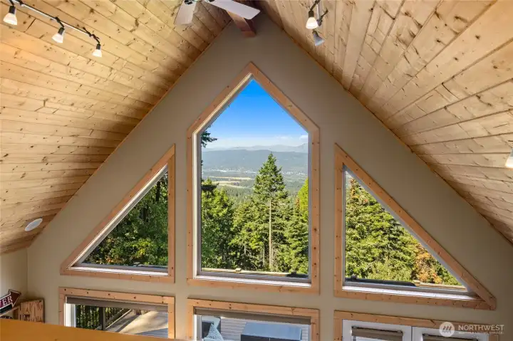 View from the loft.