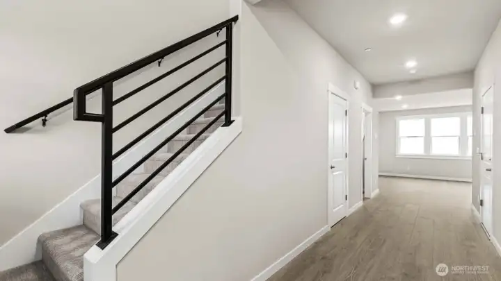 Enter into your open hallway!  Home will include Illusion shades.
