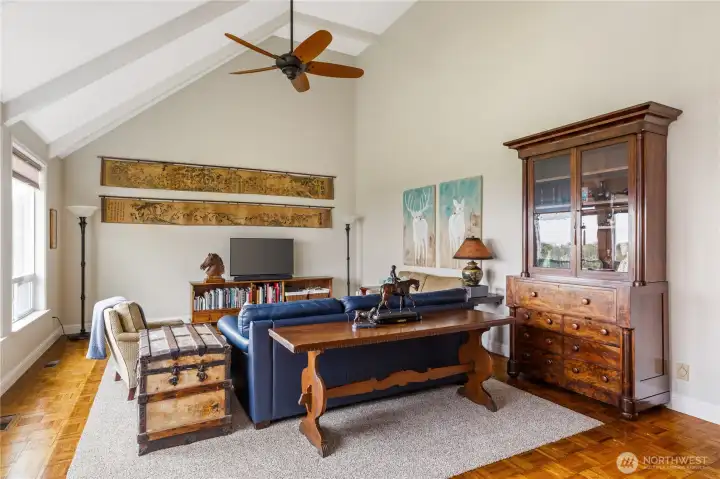 Sunken living room