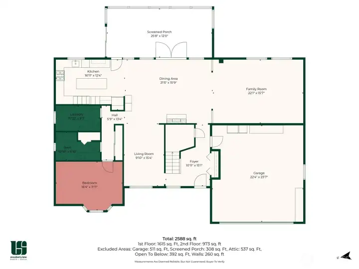 1st Floor Layout