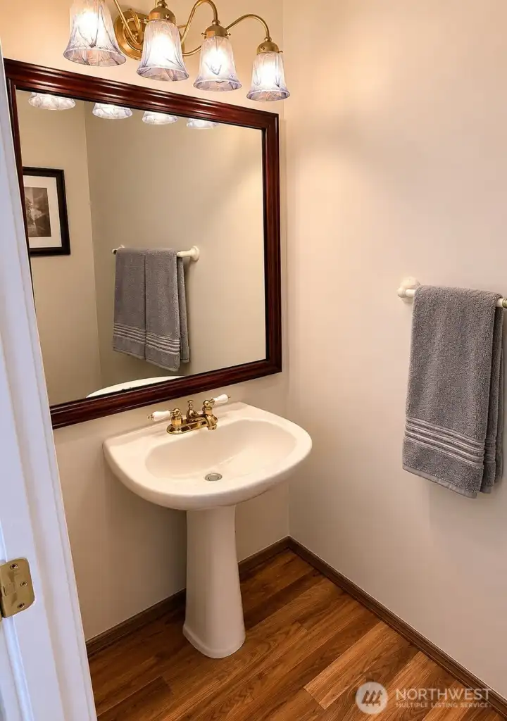 Convenient Downstairs Half Bath Convenient Downstairs Half Bath