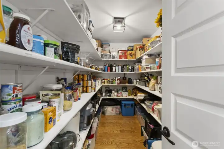 This pantry is a room in itself!