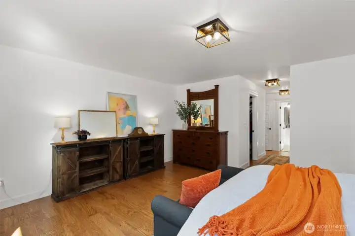 Another view of the primary suite.