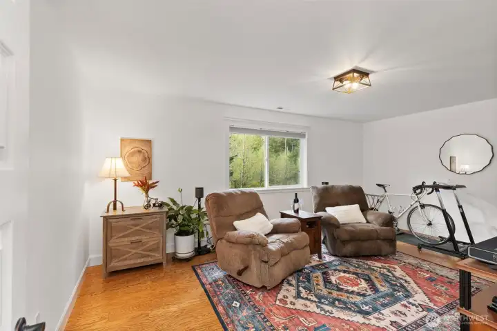 Extra large bonus room...media room? Hobbies? Workout room?