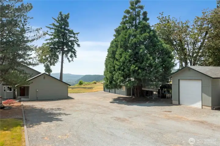 Note ample space for parking.