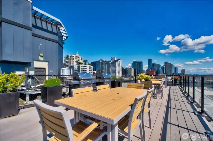 Roof Top Deck Looking South