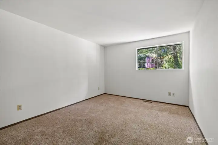 One of 3 upstairs bedrooms