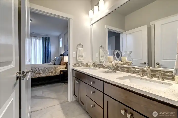 Jack and Jill full bath