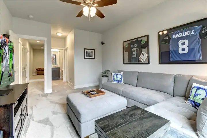 Surround sound speakers stay