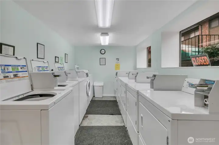 Laundry Area in building A