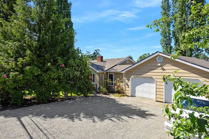 ~Freshly Graveled Driveway~ Ample Parking for 12 Spots in the Driveway and a 2 Car Garage~