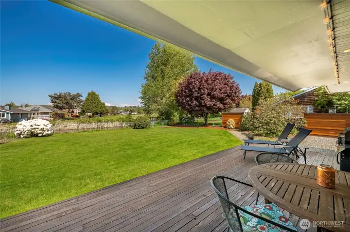 Back deck