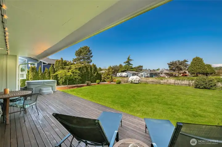 Back deck