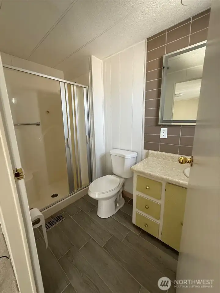 Primary bath, large shower