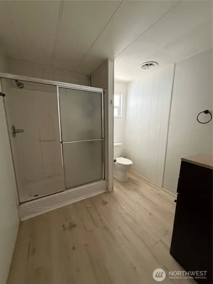 Oversized shower
