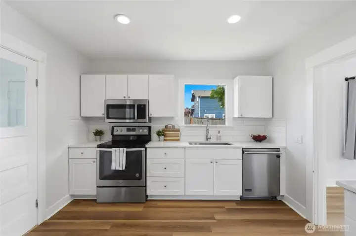 Bright, Fully Updated Kitchen. Bright, Fully Updated Kitchen.