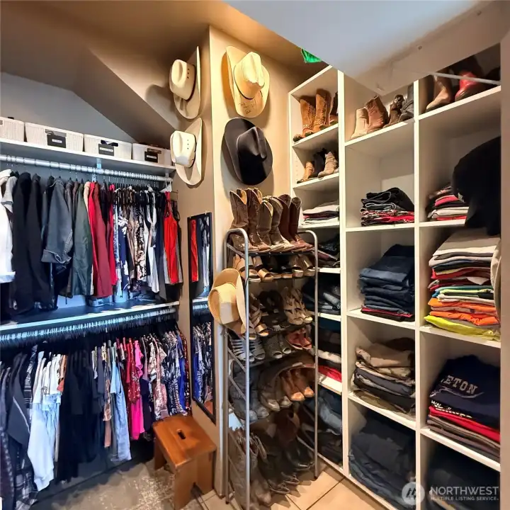 primary walk-in closet