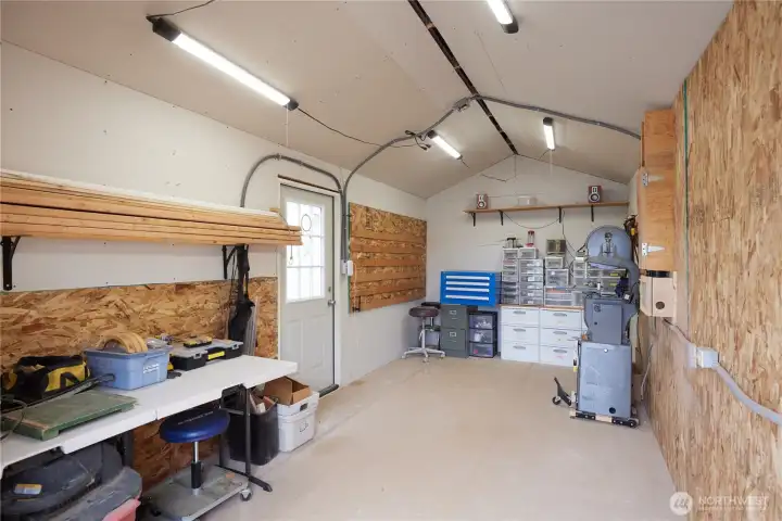 Wood working Shed