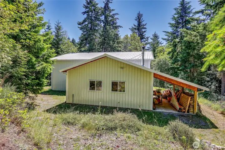 Even offers a wood stove