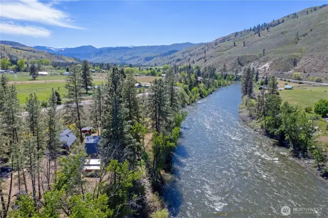 Over 1,000 feet of Prime trout water