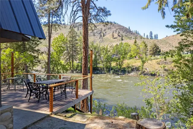 Rare riverside setting offers effortless experience