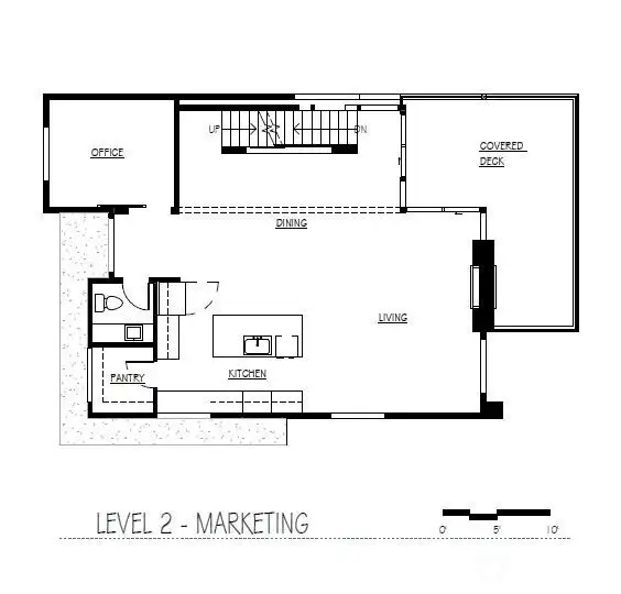 Main Level Floor Plan
