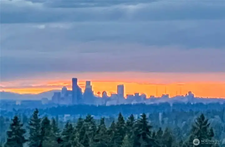 Skyline views with so much changing views, colors, textures!