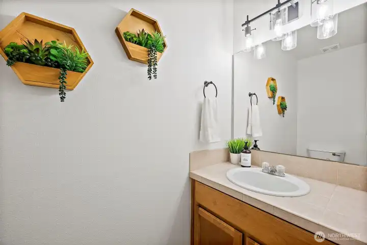 Half bath downstairs