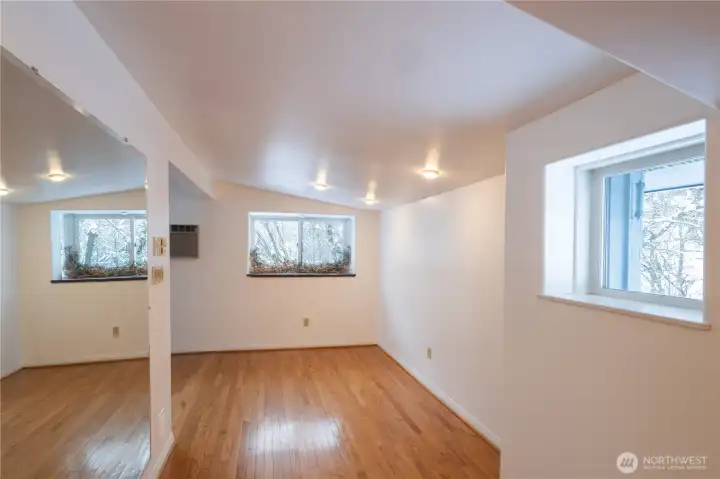 Dining Area with garden window