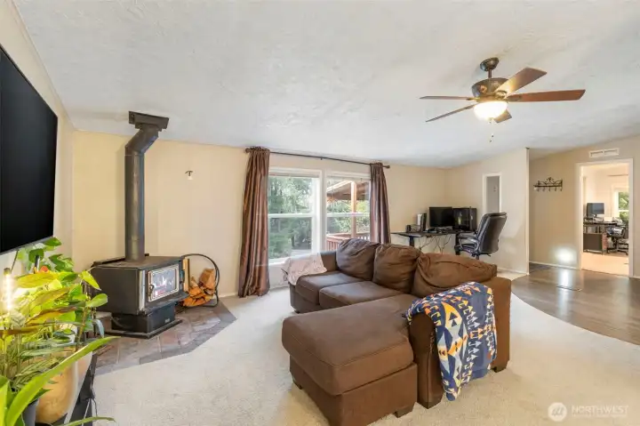 Spacious open floor plan perfect for entertaining