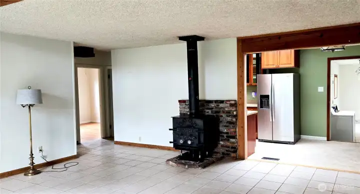Classic wood burning stove
