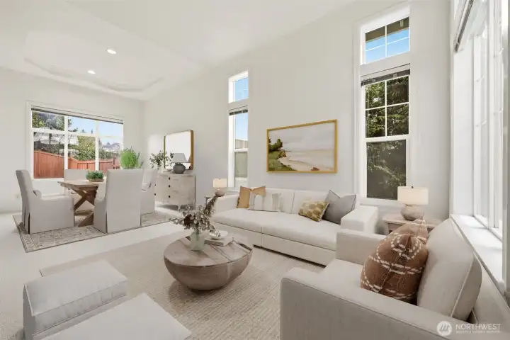 Spacious formal living room perfect for hosting guests or relaxing evenings