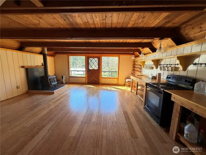 Open main floor living area.