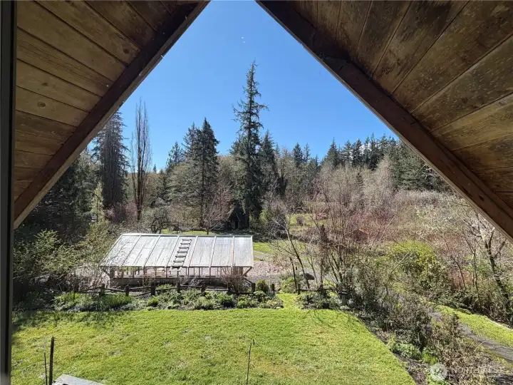 View from upstairs.