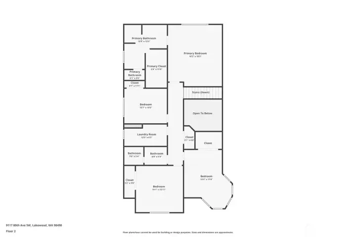 Level 2 - The Beds and Baths