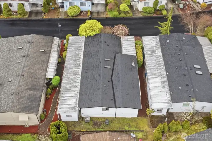 The roof is only 5 years old