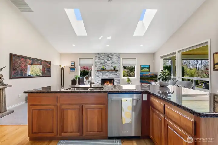 The Huge Kitchen Island