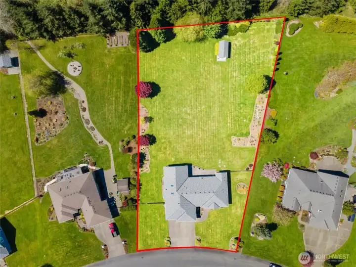 Gorgeous 1.18 Acre Lot with Backyard Fully Fenced and Manicured