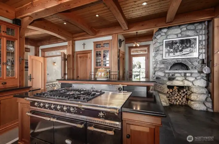 Kitchen (to the right is dining room, to left is living room)