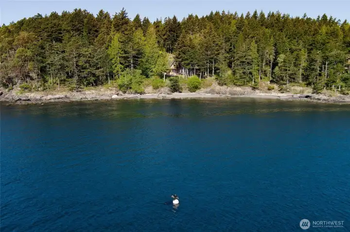 Registered mooring buoy