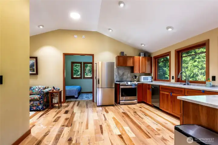 Studio above garage