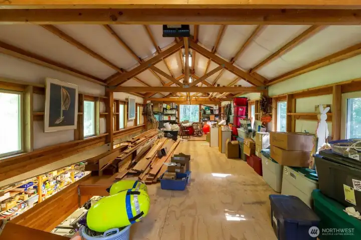 Barn upstairs
