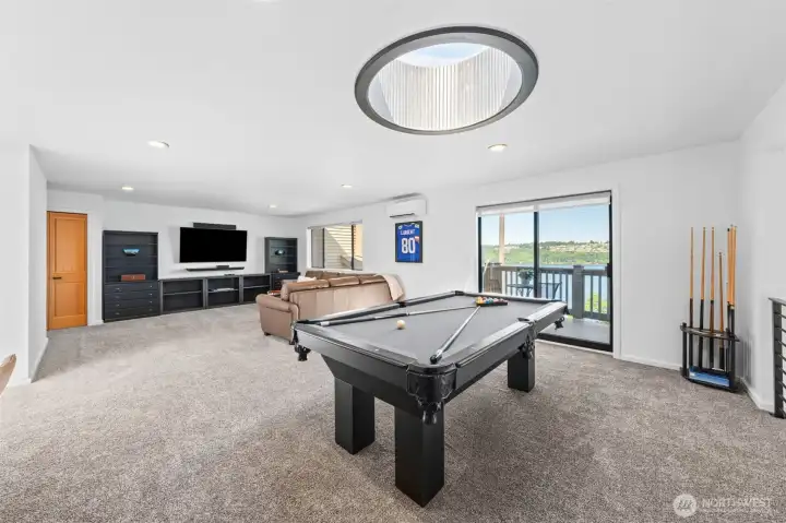 Loft Family Room Featuring Deck #2